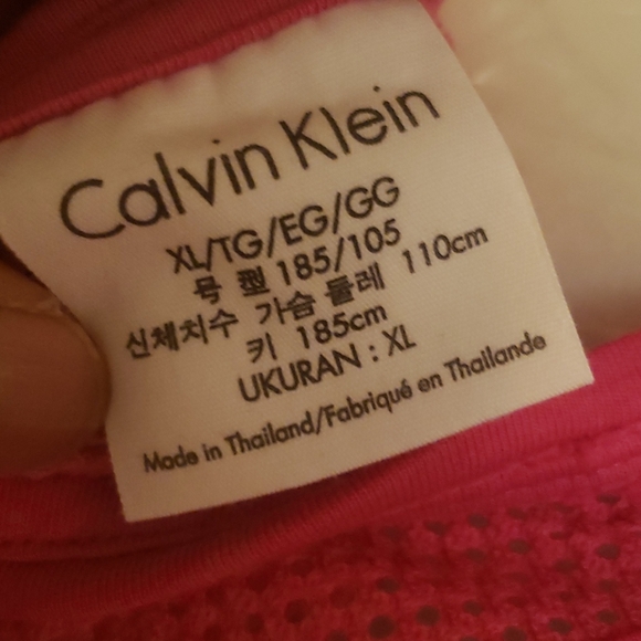 CALVIN KLEIN LIMITED EDITION TANK SZ XL - Picture 9 of 9